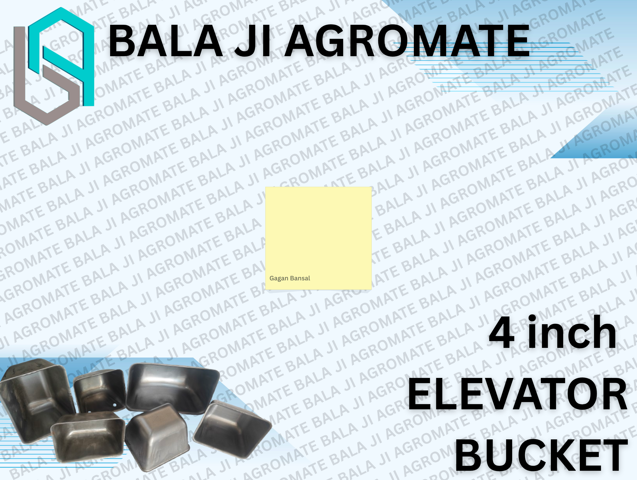 4 inch Elevator Bucket